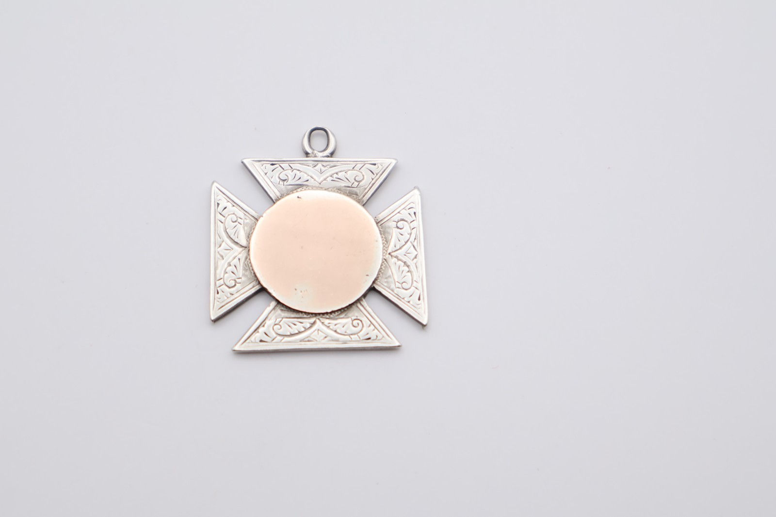 Antique Sterling Silver Watch Chain Fob Hallmarked Birmingham 1898