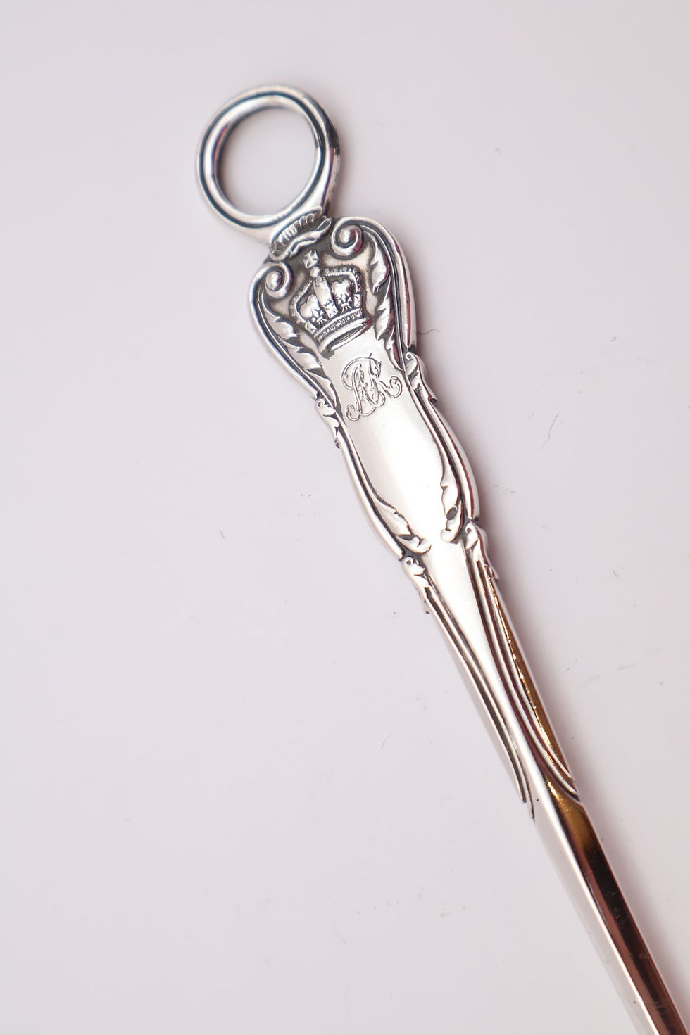 Thumbnail: Antique Georgian Sterling Silver Meat Skewer Hallmarked London 1837 Mary Chawner
