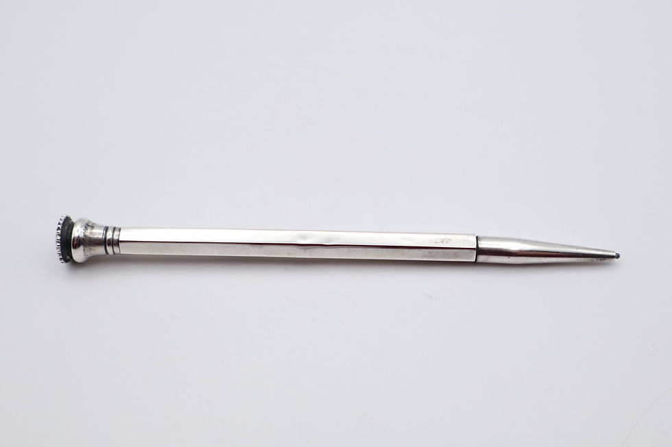 Thumbnail: Vintage Sterling Silver Everpoint Mechanical Pencil Rotary International