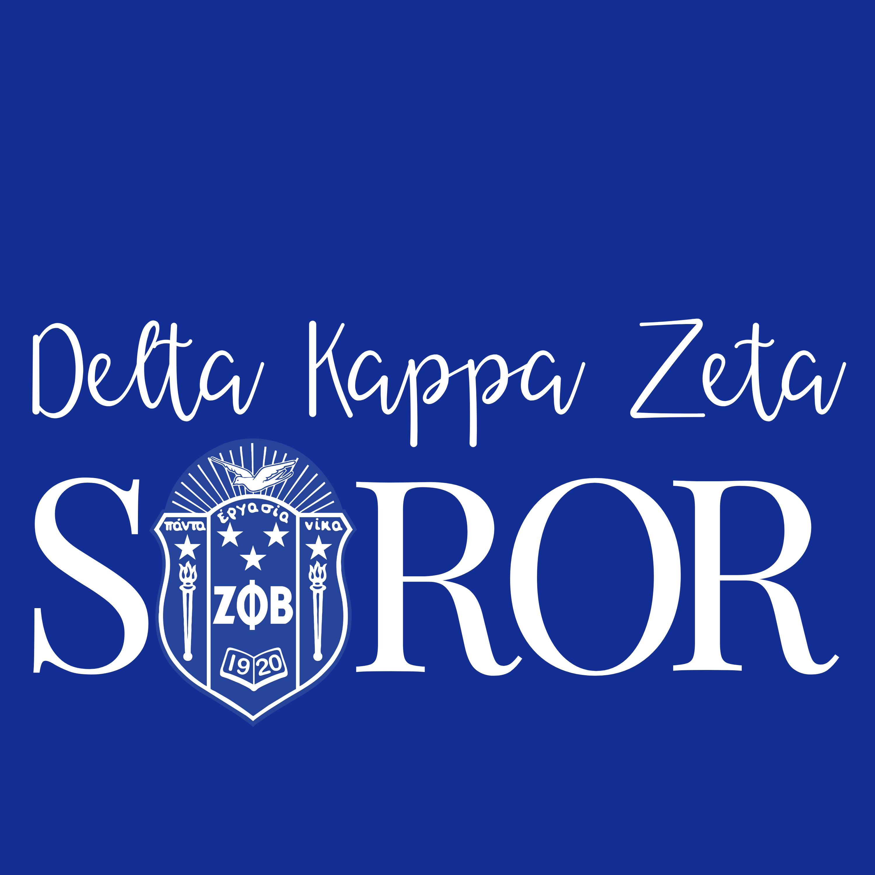 Delta Kappa Zeta Soror T-shirt