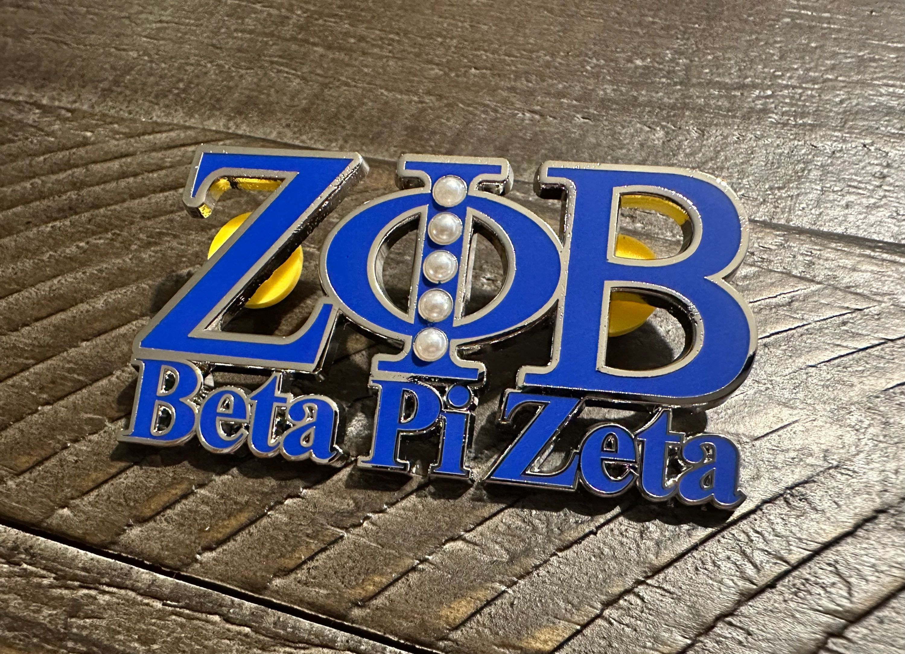 Beta Pi Zeta Chapter Pin 
