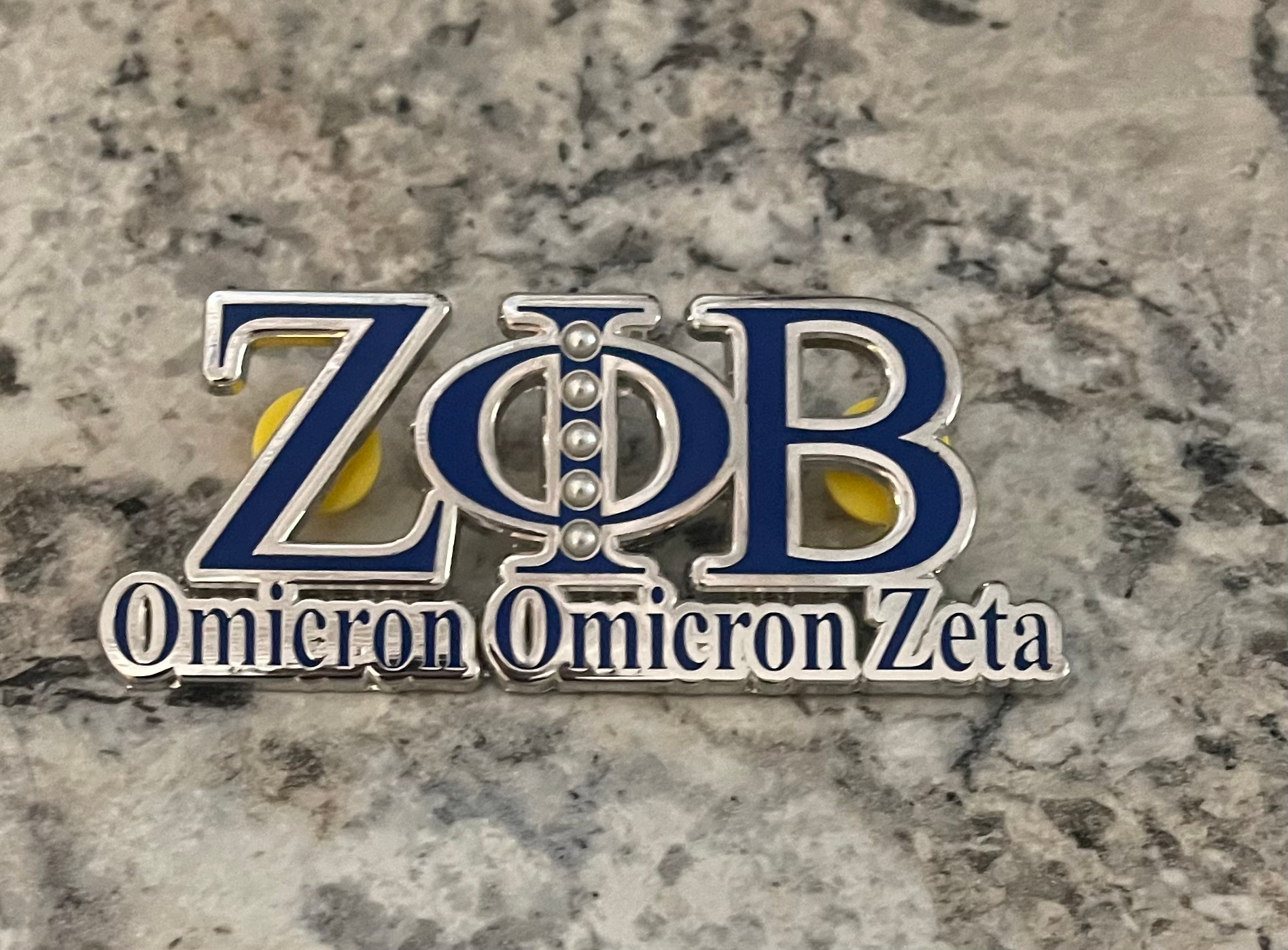 Omicron Omicron Zeta Chapter Pin