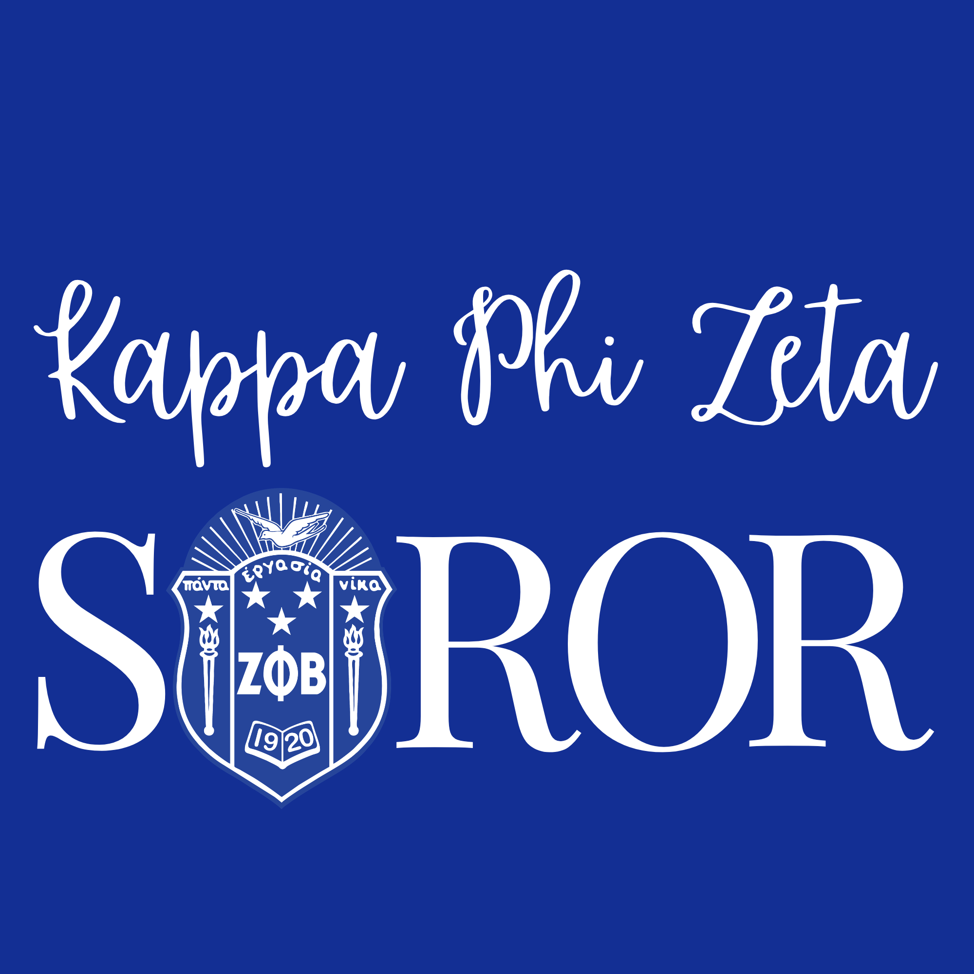 Kappa Phi Zeta Soror T-shirt
