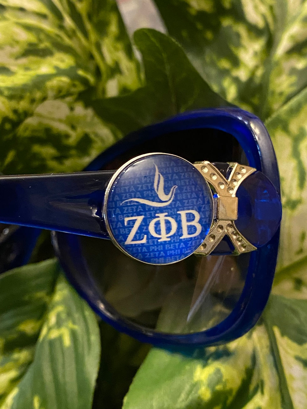 Thumbnail: Zeta Phi Beta Blue Retro Shades