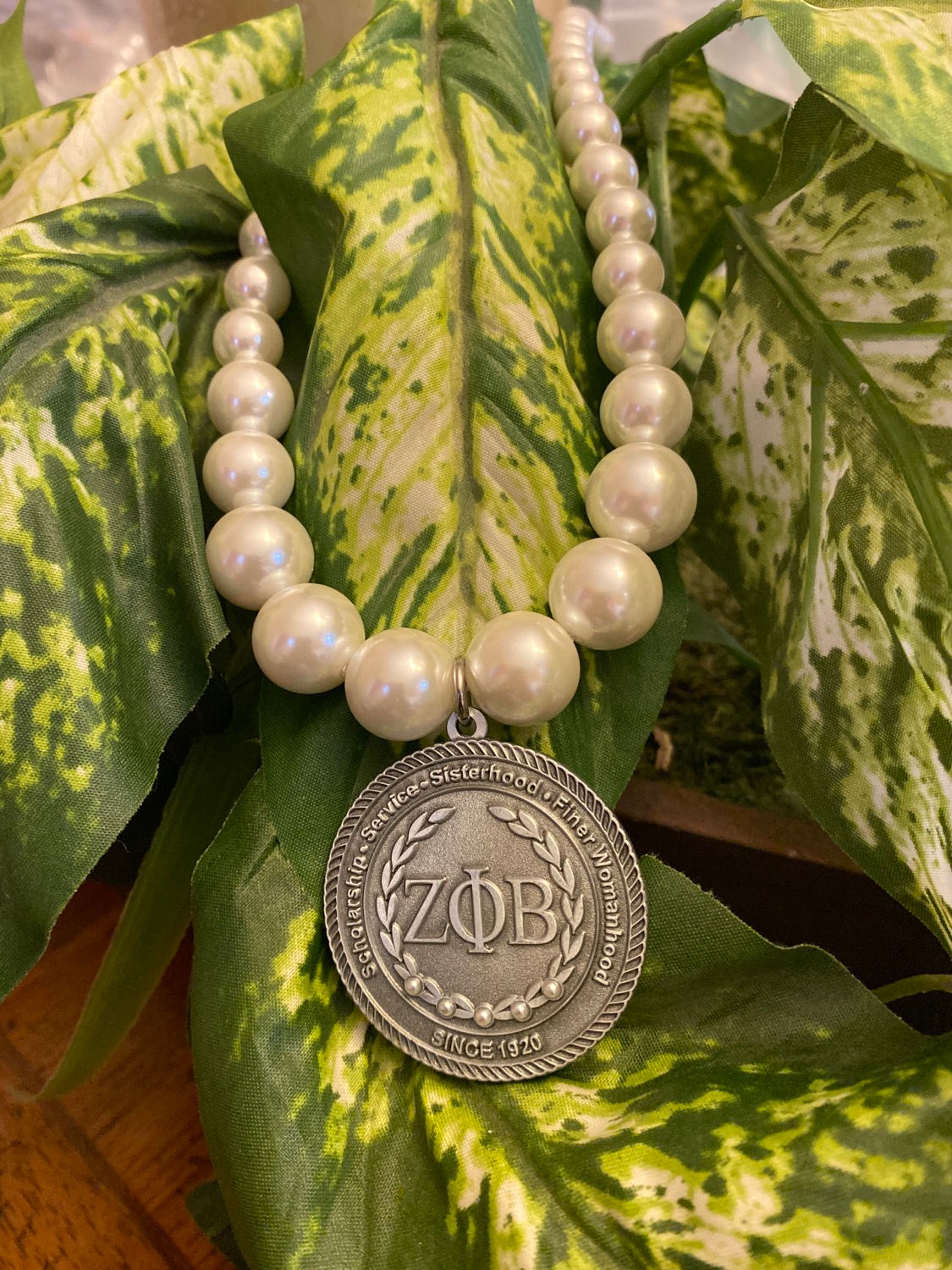 Zeta Executive Pearl Necklace