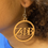 Thumbnail: Zeta Phi Beta Wooden Earrings 