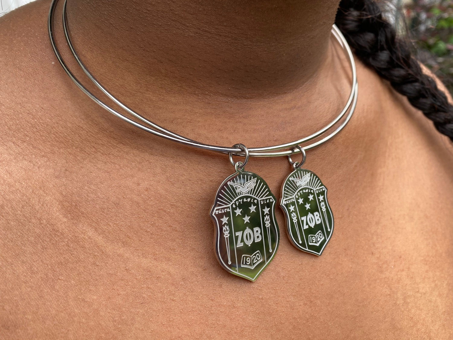 Zeta Stainless Choker (2 sizes available)