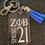 Thumbnail: Zeta Crossing Keychain