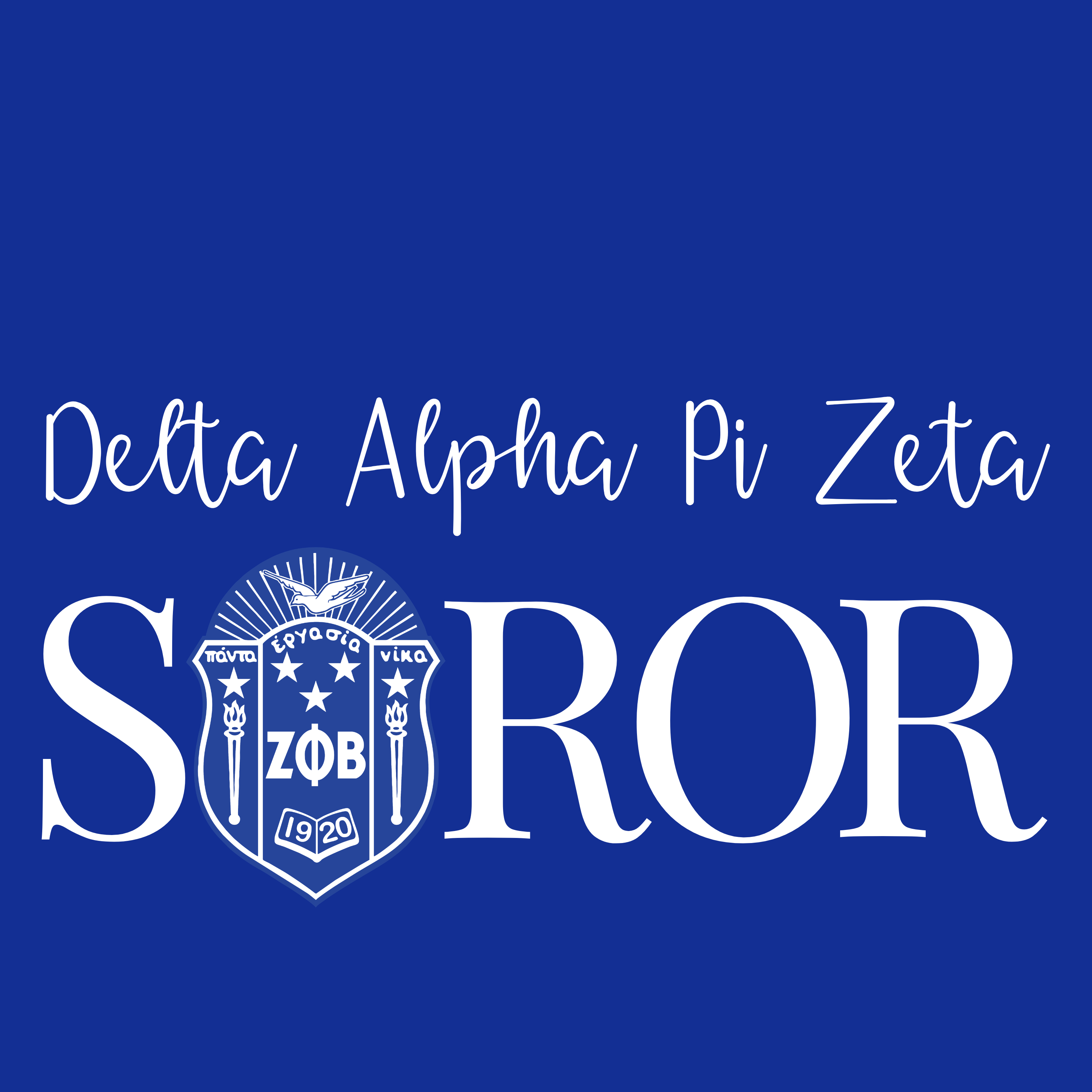 Delta Alpha Pi Zeta Soror T-shirt