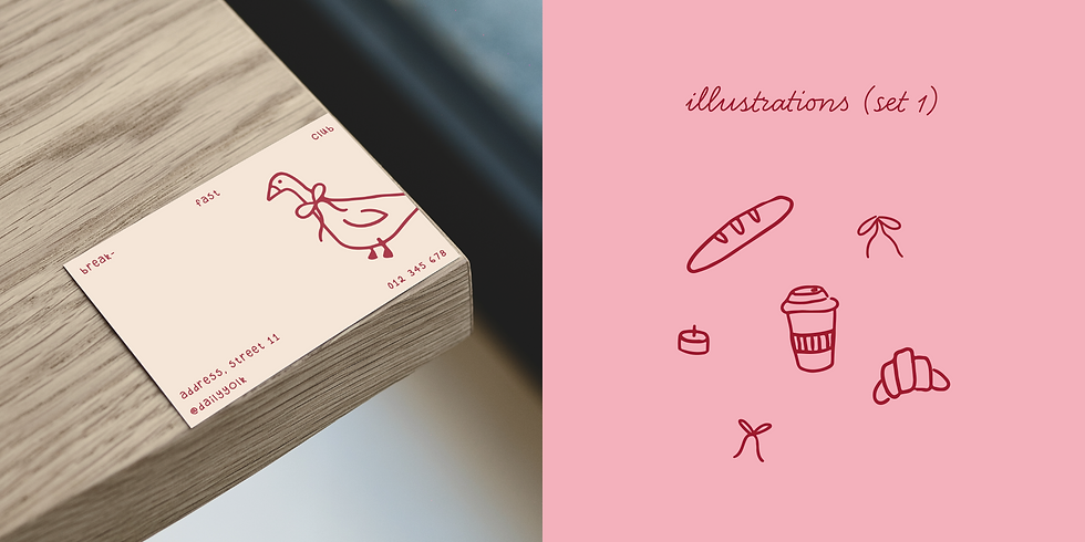 Mockup of website design for fashion brand on laptop