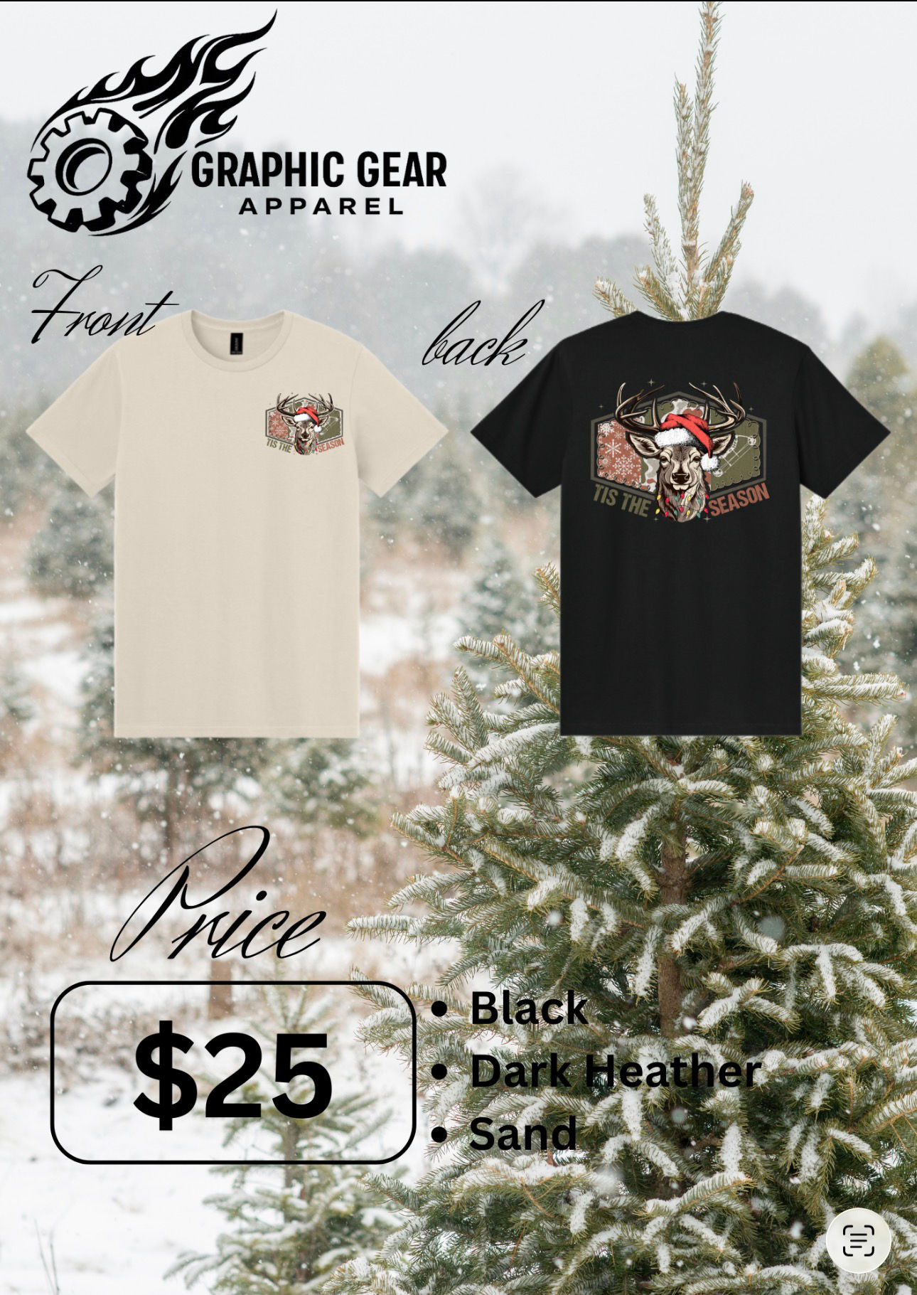 Adult Tis’ the season T-shirt 