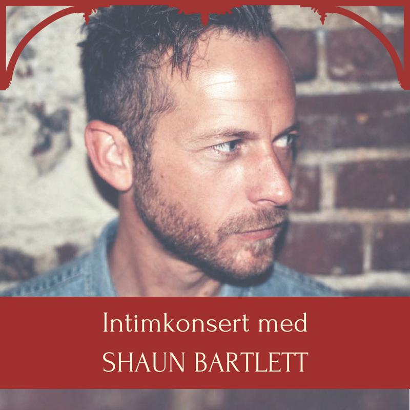 Intimkonsert med Shaun Bartlett