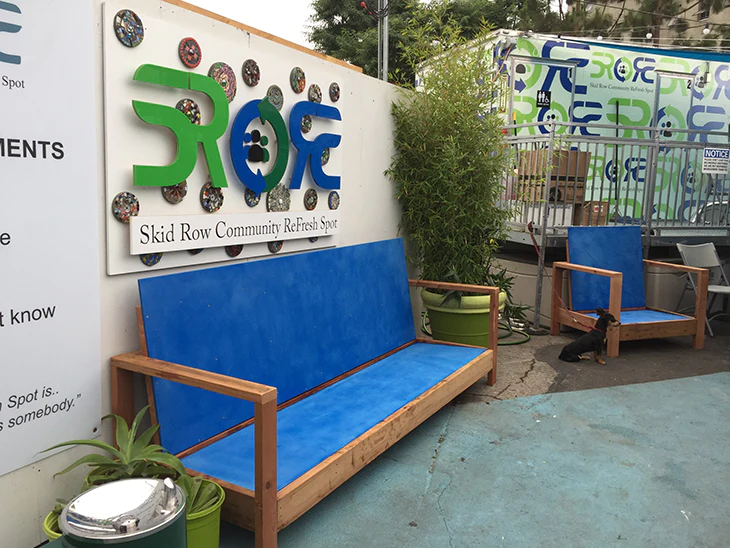 Skid Row Community Refresh Spot - Health Aid Pop-Up Event