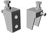 Fixação de Painéis, Fixação de Placas, Consoles Metálicos, Consolos Metálicos, Console Parafusado