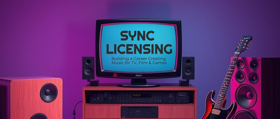 Sync Licensing Course: Building a Career Creating Music For TV, Films & Video