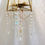 Miniature : Lustre capteur de Soleil avec grappe de quartz
