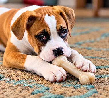 Nina Sorenson with Boots during puppy training in Orlando, Florida