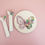 Thumbnail: Butterfly Floral Round Embroidery Kit