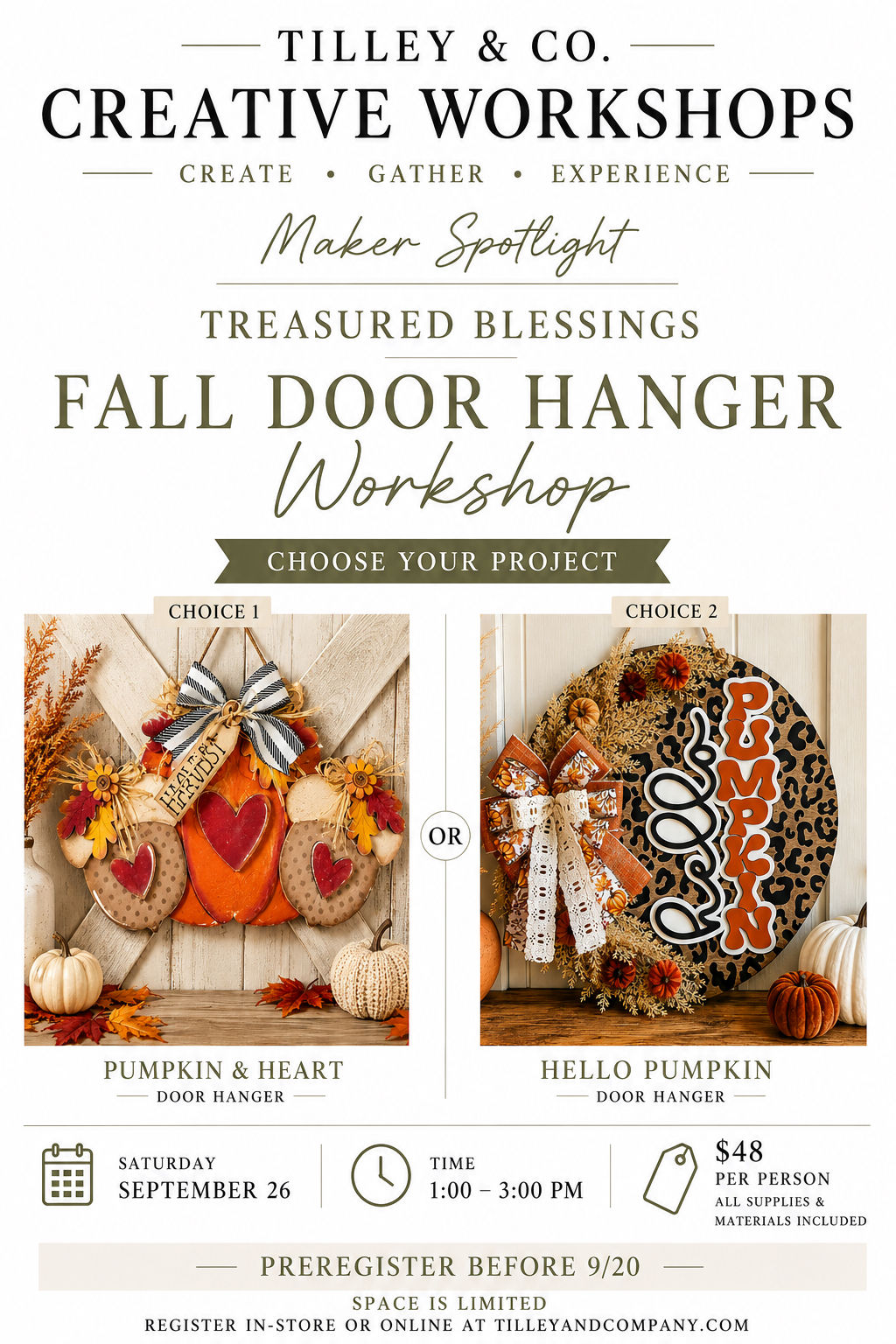 Fall Door Hanger