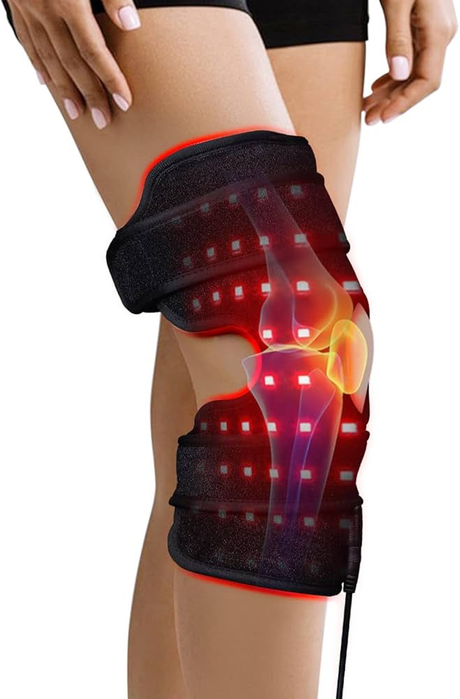 Red light therapy for knee pain and faster healing in Urbandale.