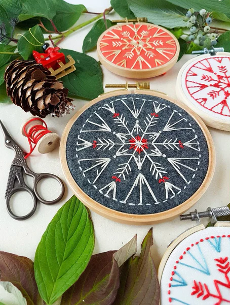 Craft Night - Winter Snowflake Ornament or Coaster