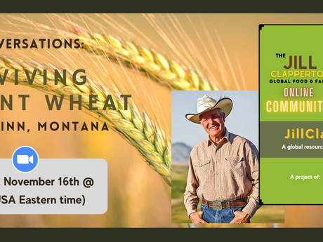Kamut Creator & Farm Legend Bob Quinn Talks with Members on Tuesday