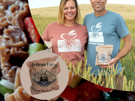 Whole Grain, Regeneratively-Grown Pasta + Flour from North Dakota: Meet Guardian Grains