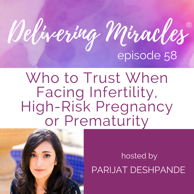 Who to trust during infertility, high-risk pregnancy, bed rest and when you have a preemie
