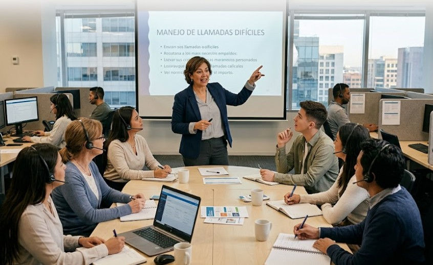 Entrenamiento protocolos call center