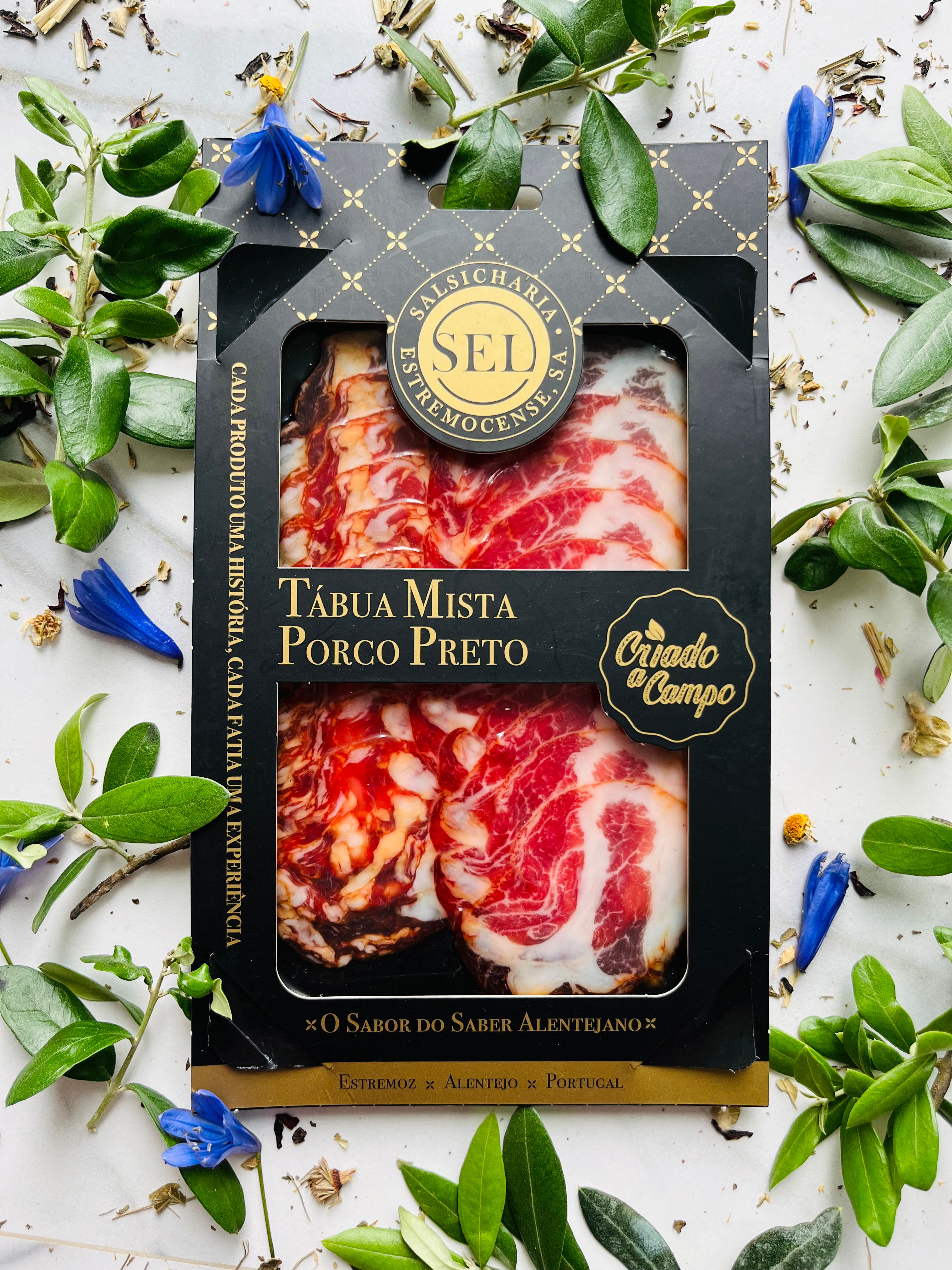 Tábua Mista Porco Preto