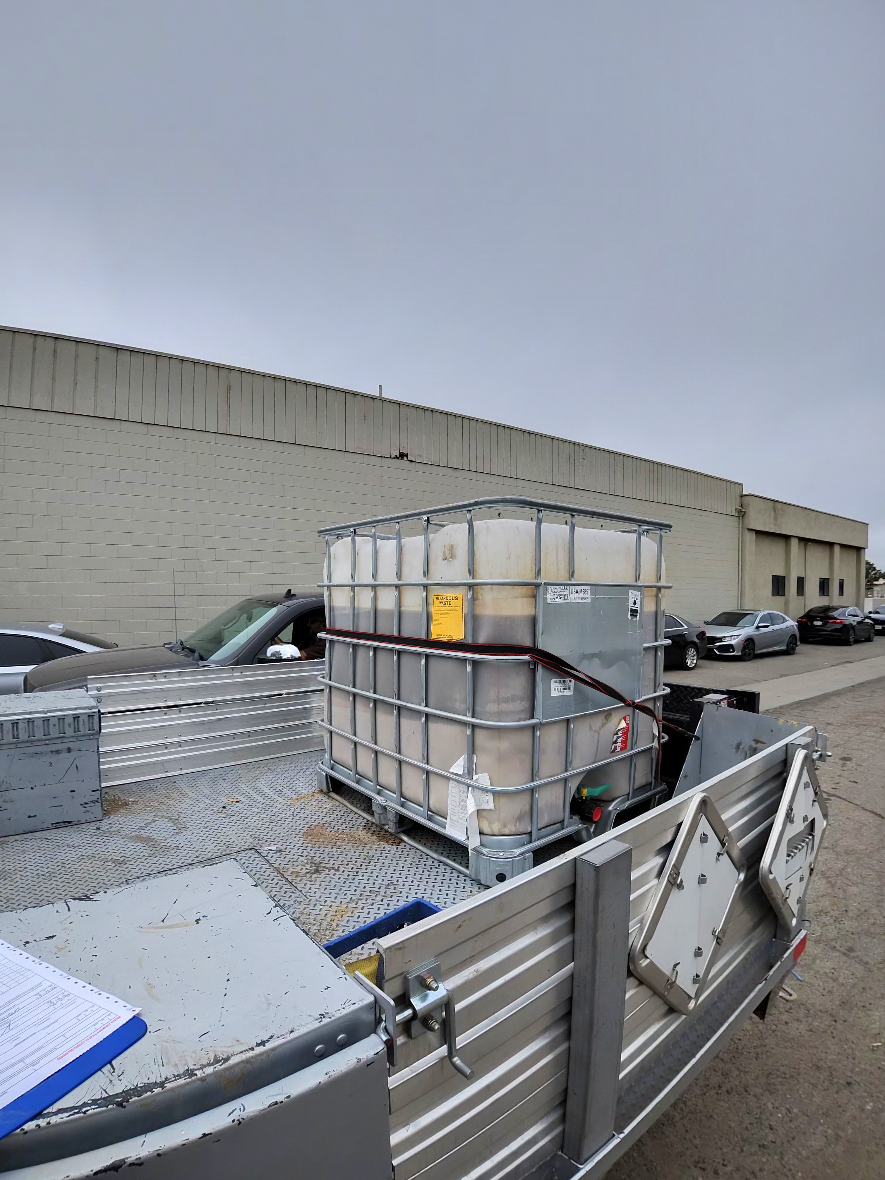 What Happens to Commercial Paint Waste? A Real Job in Santa Maria, California