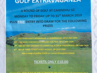 Check in to BallyCairn to Check Out Cairndhu’s Fantastic Golf Offer!