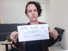 Vereadora quer saber por que kits de uniformes ainda não foram entregues