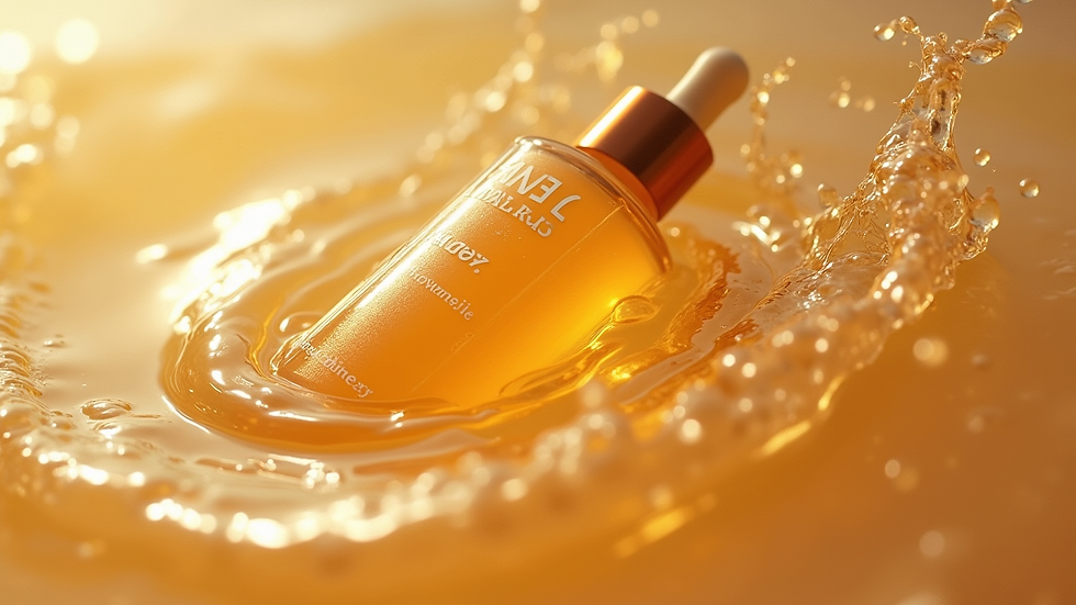 Eye-level view de embalagem de Body Splash Honey em prateleira de loja online