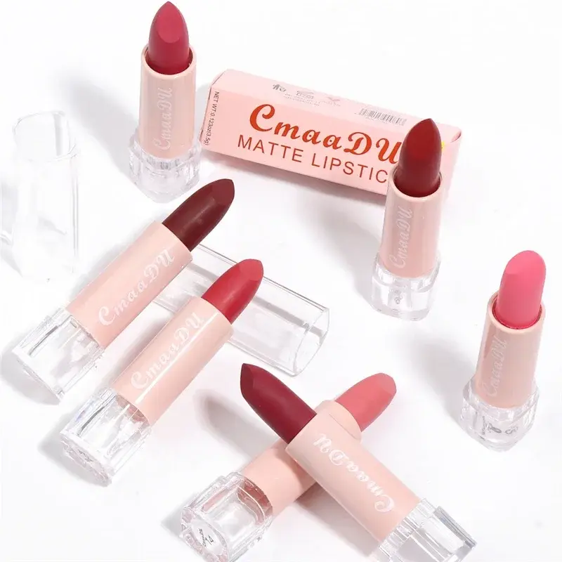 Miniatura: Batom Velvet Matte com 15 Cores – Longa Duração e À Prova d’Água