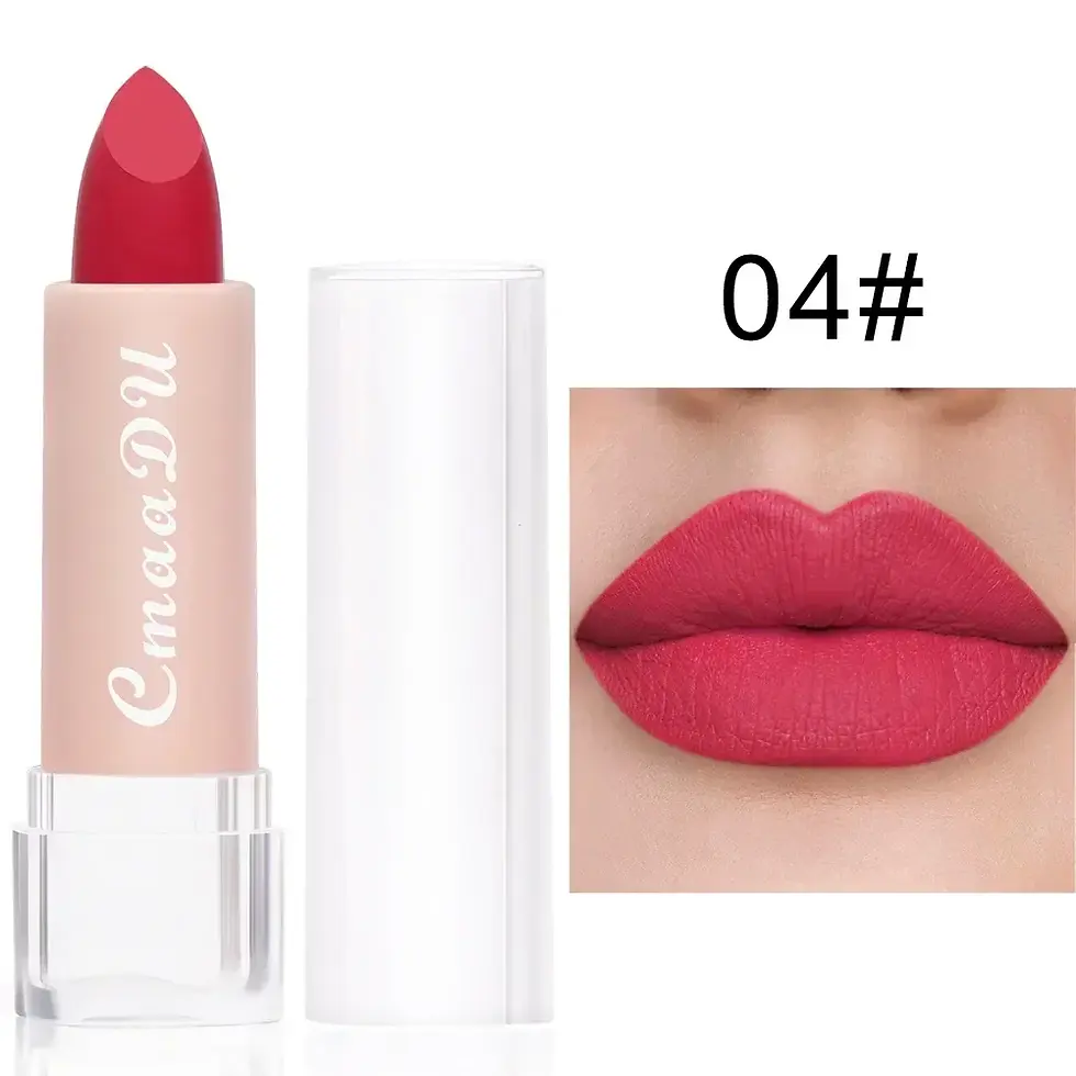 Miniatura: Batom Velvet Matte com 15 Cores – Longa Duração e À Prova d’Água