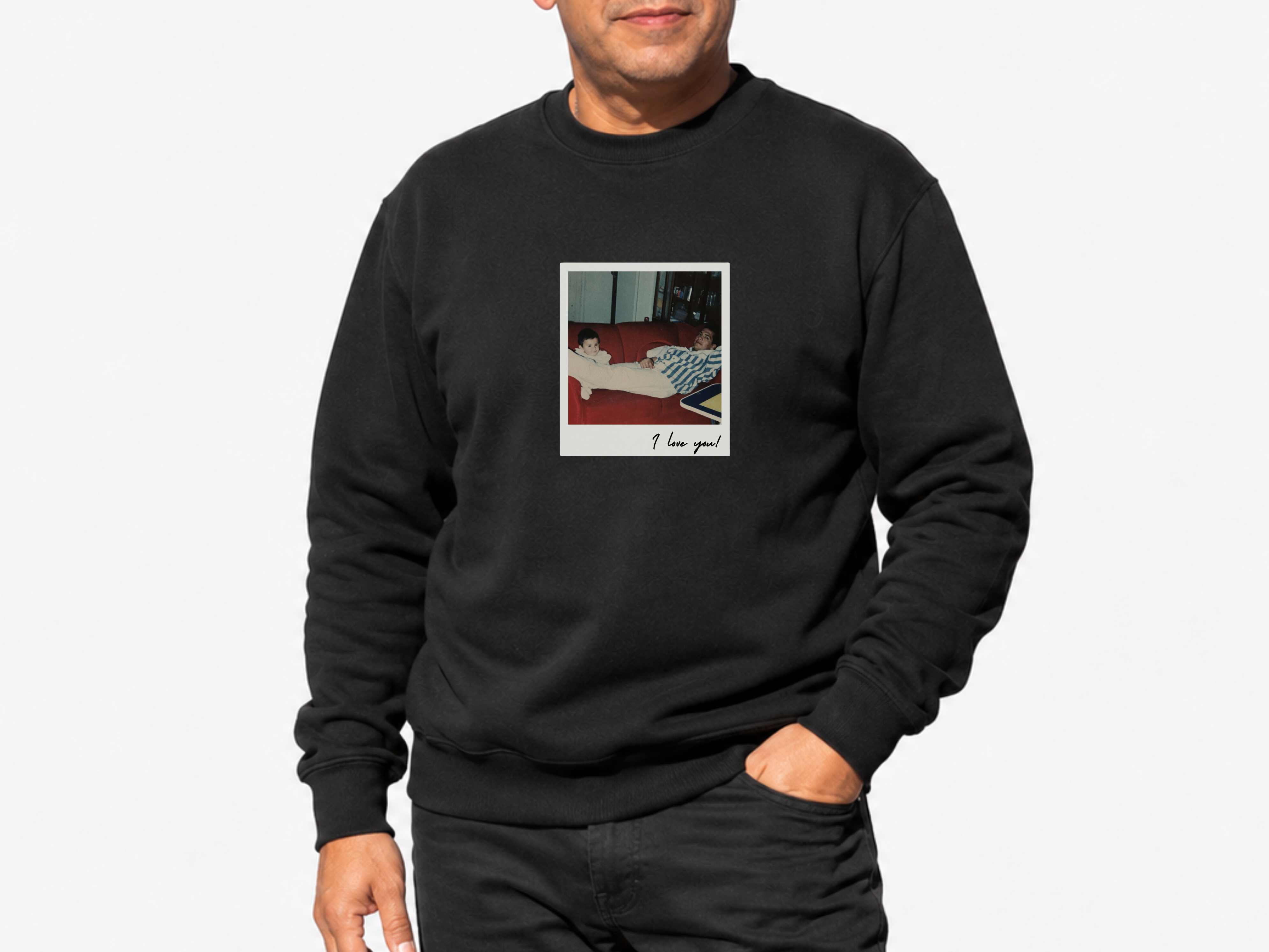 Custom Polaroid Crewneck or Hoodie