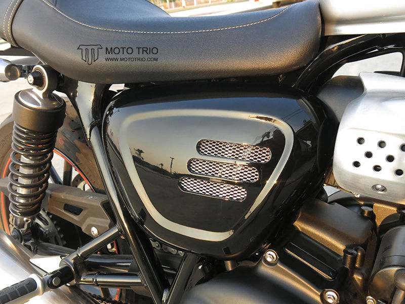 triumph street twin side covers