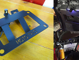 UNDERSEAT LICENSE PLATE HOLDER