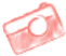 Caméra rouge esquissés