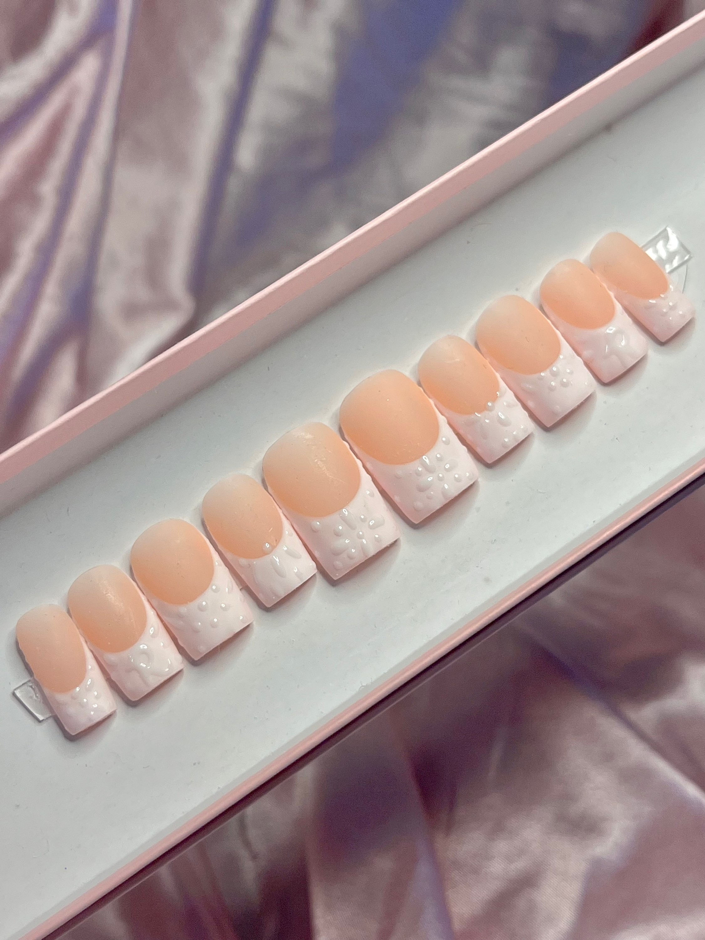 Danica Short Square Press Ons