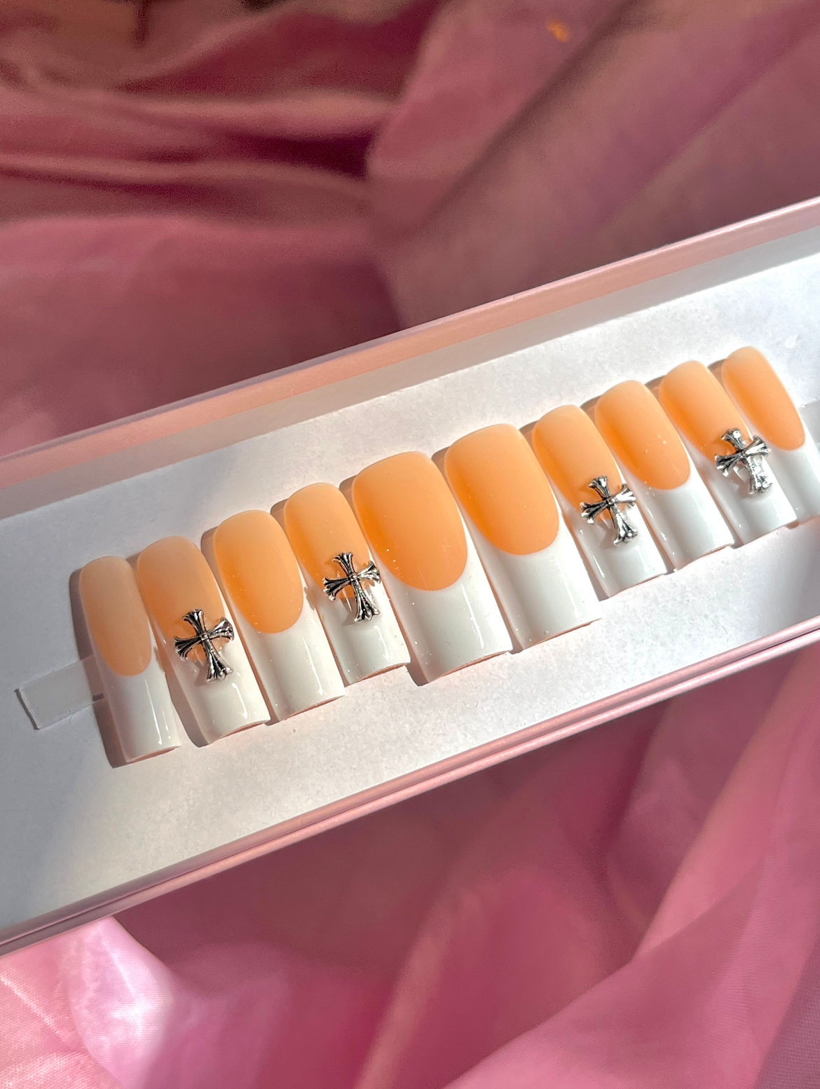 Ismara Long Square Press Ons Made to Order