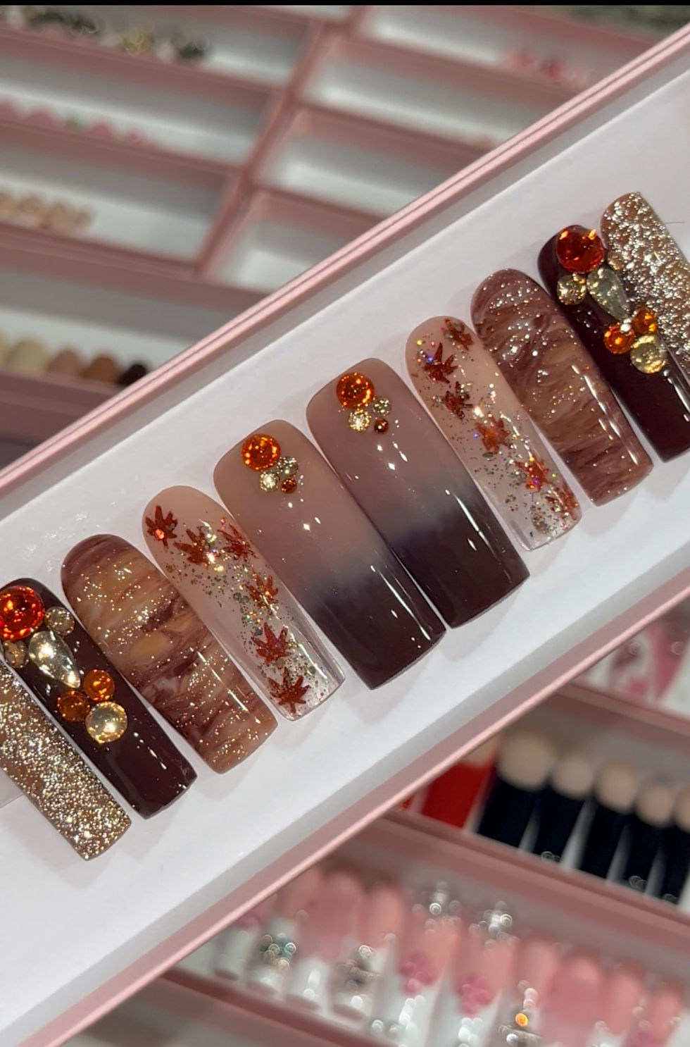 Nostalgia Long Square Press Ons