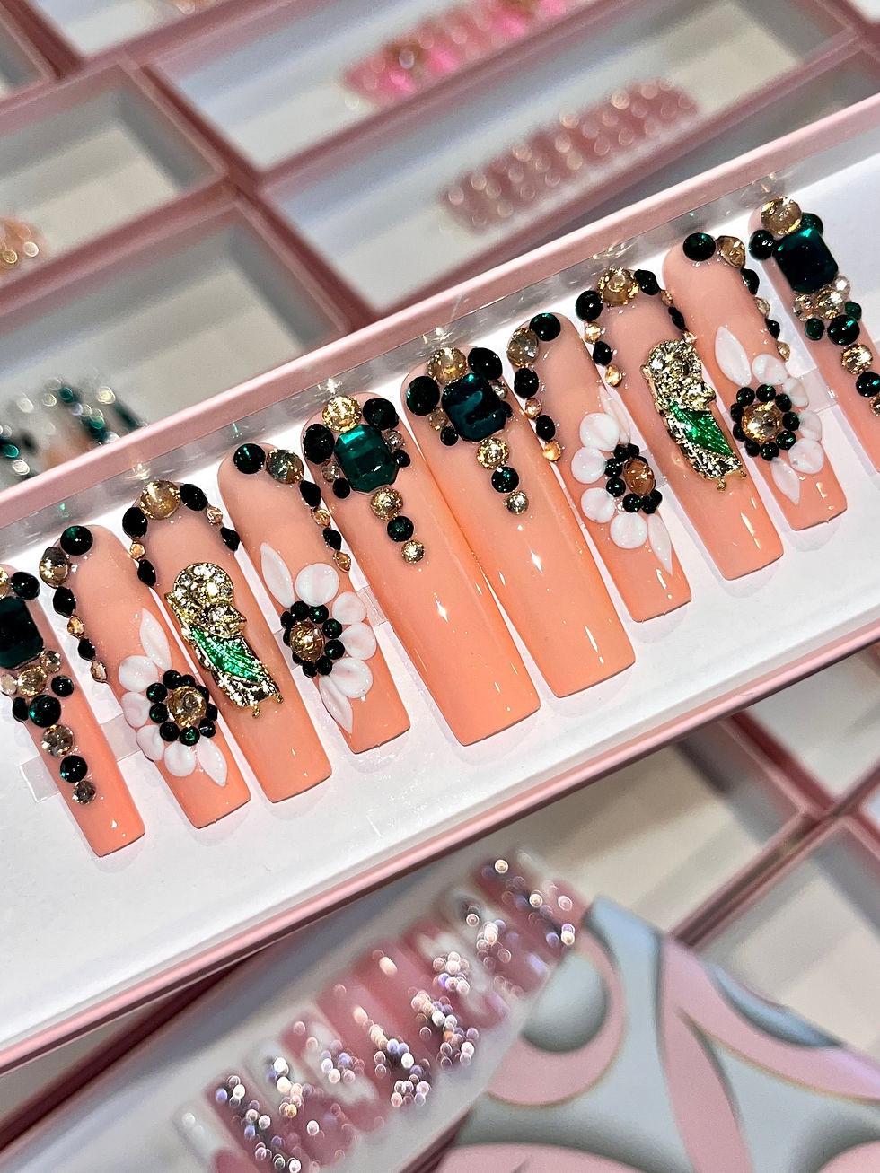 XL San Judas Square Press Ons Made to Order