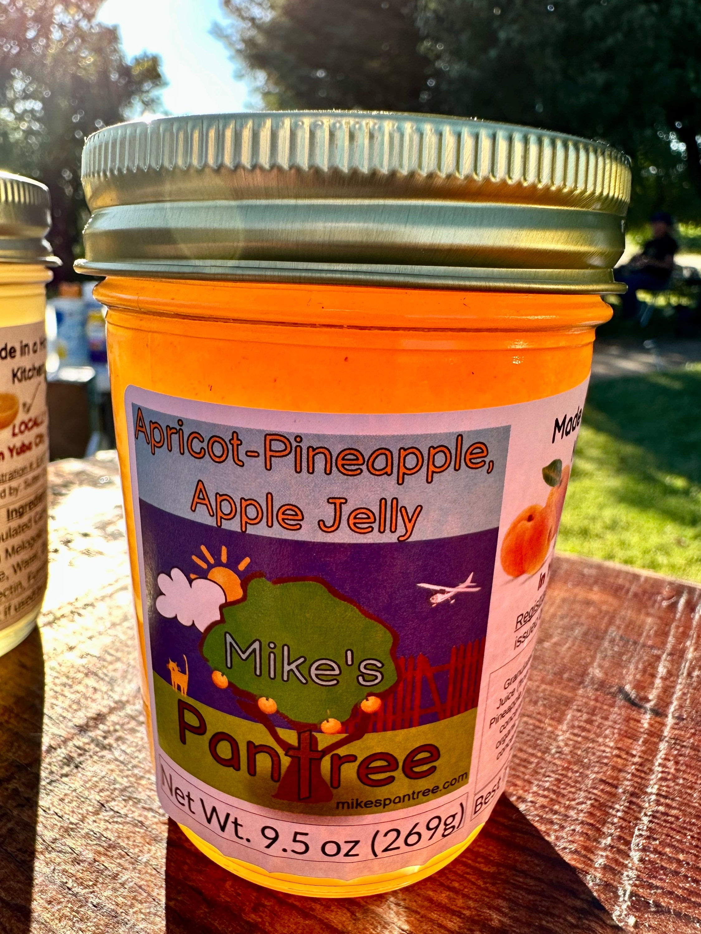 Apricot-Pineapple, Apple Jelly