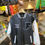Thumbnail: LEATHER BLACK VARSITY JACKET