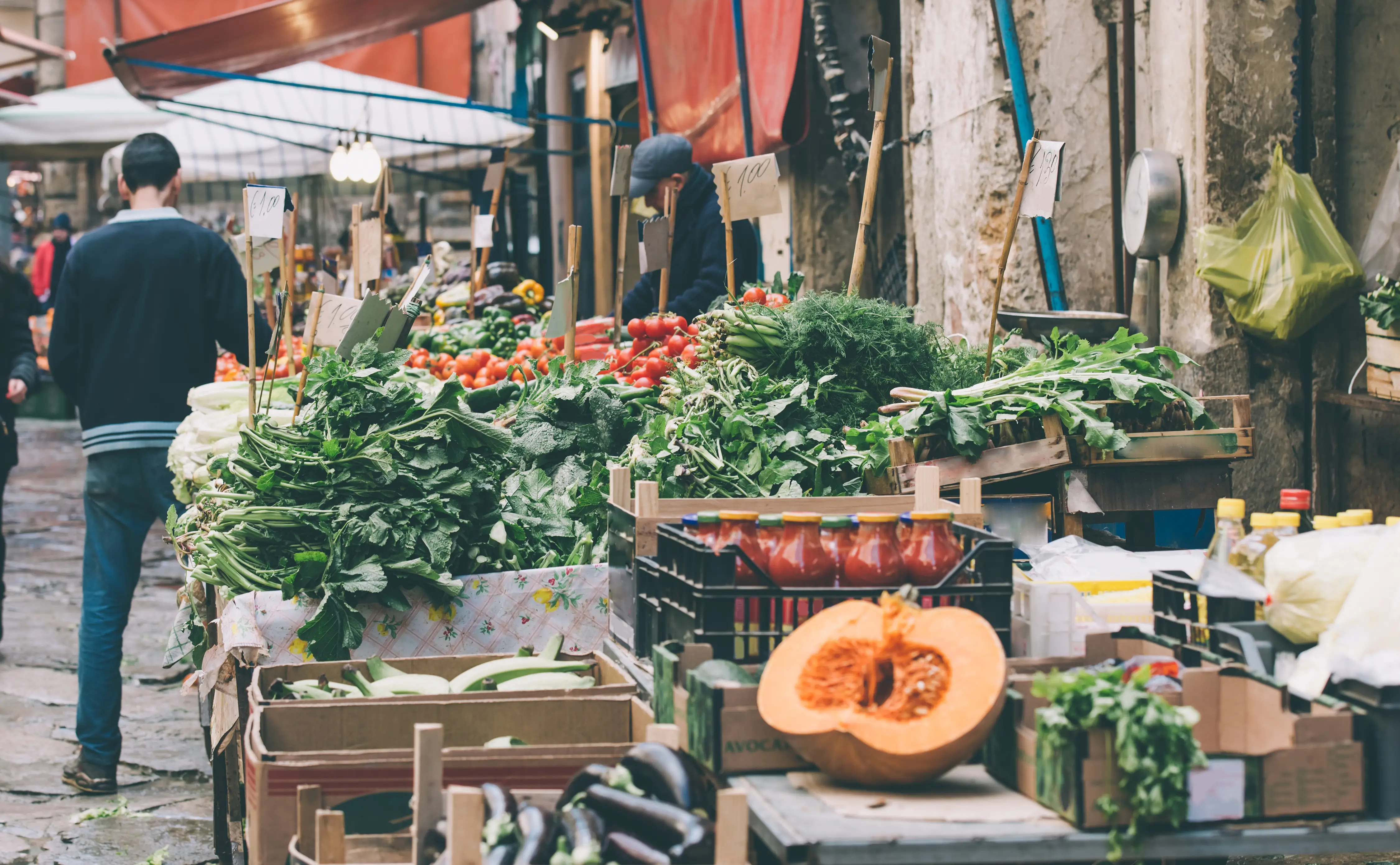 ballaro market in Palermo