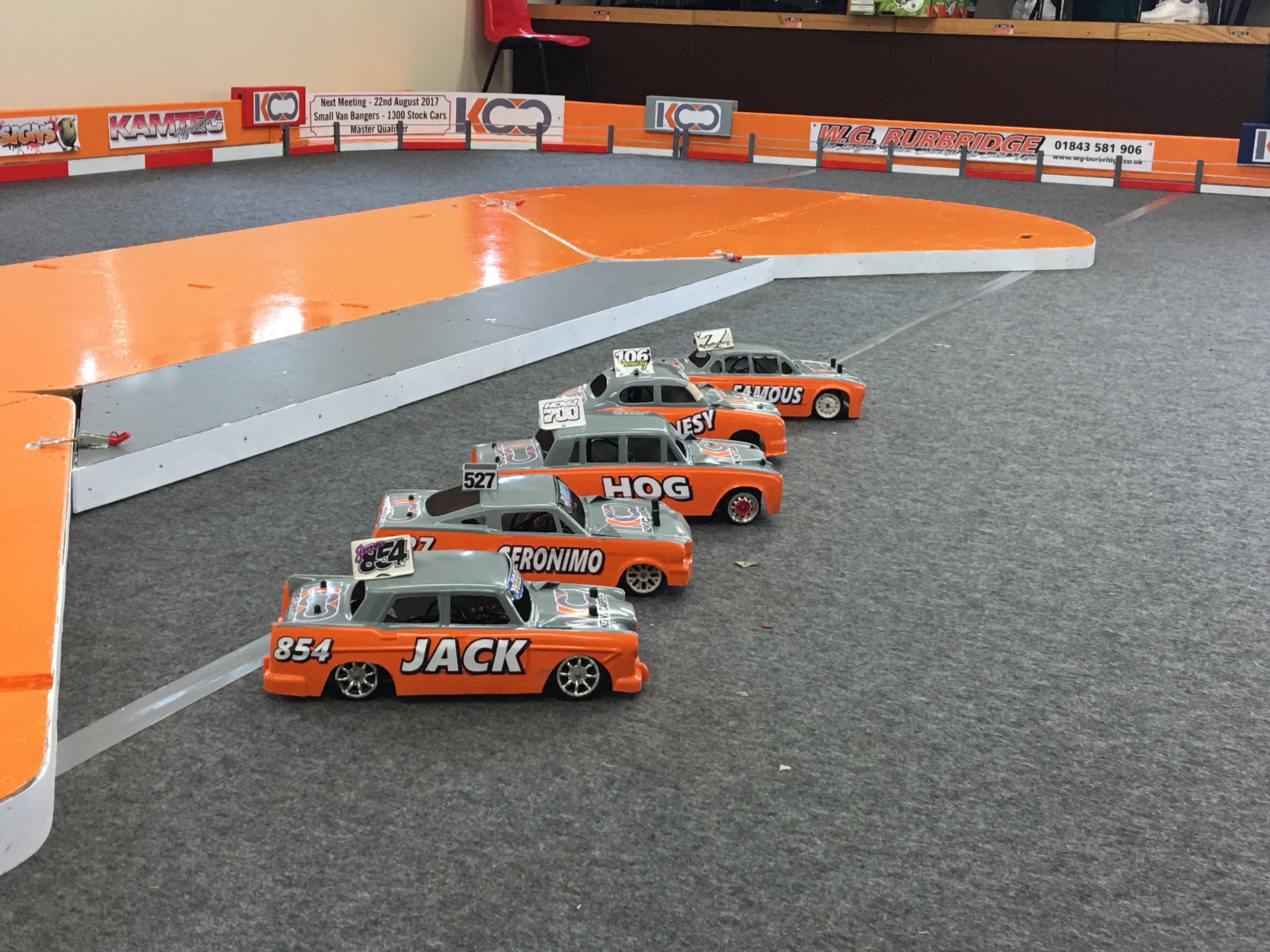 rc car with track