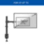 Thumbnail: CARBON SERIES SINGLE MONITOR MOUNT CARBON-50 ERGONORMS INDIA