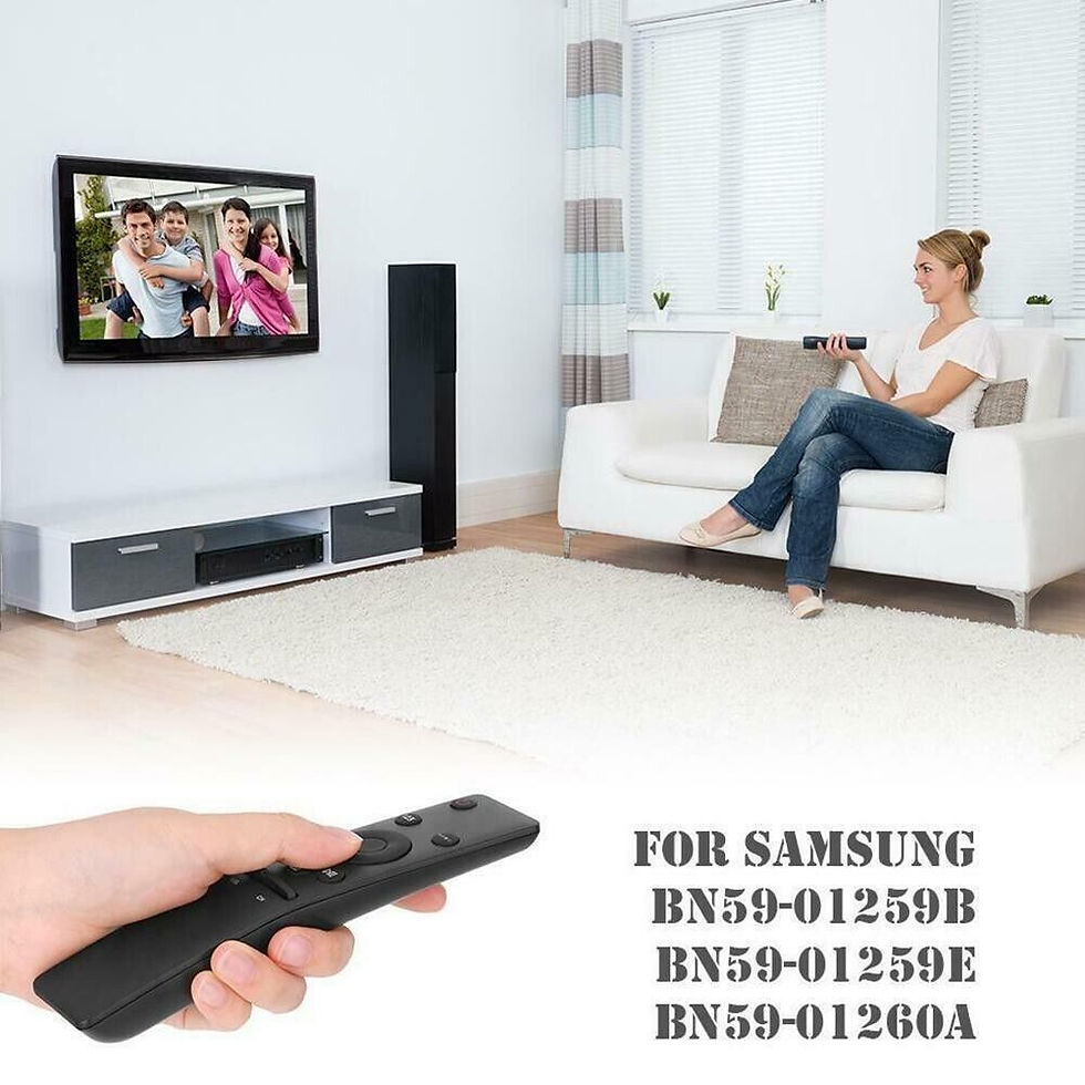 Thumbnail: NEW Replacement BN59-01259E Remote Control For Samsung Smart TV LED 4K UHD